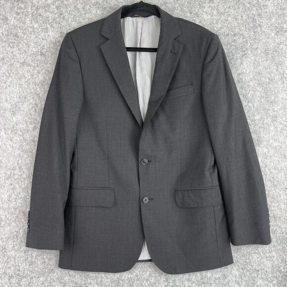 Brooks Brothers Explorer Blazer Mens 38R Regent Fit Dark Gray Jacket Sports Coat